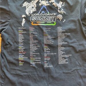 2025 World of Dance Summit Shirt Large